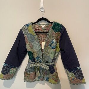 Sundance women’s medium quilted tie waist jacket